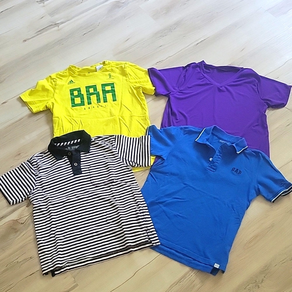 Adidas, Gap, Old Navy Boy tees